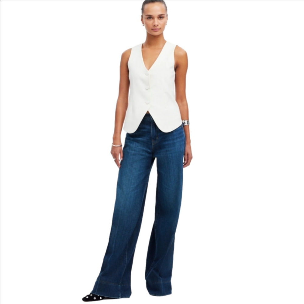 Madewell Superwide-Leg Jeans: Softdrape Denim Edition 29 NWT NS901